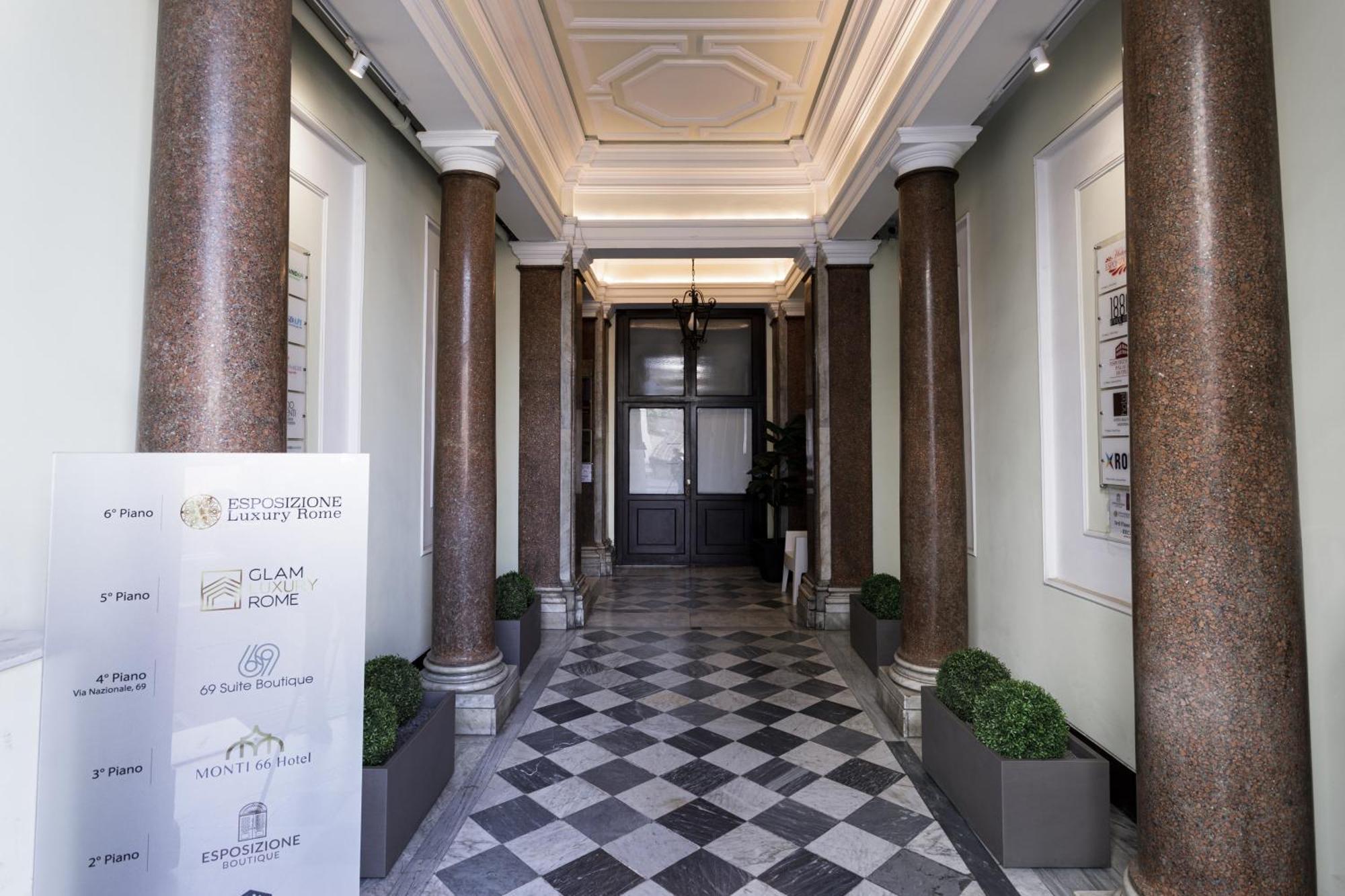 Hotel Glam Luxury Rom Exterior foto